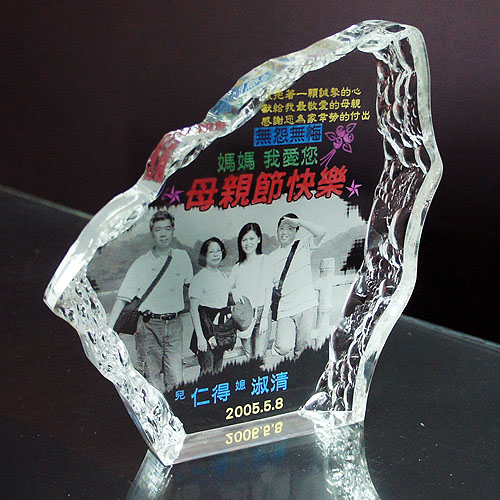壓克力影像雕刻‧彩印─中小型1